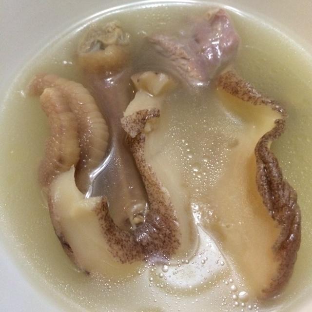 响螺片鸡脚瘦肉汤的做法步骤图 怎么做好吃 溪水长流 Oo 下厨房