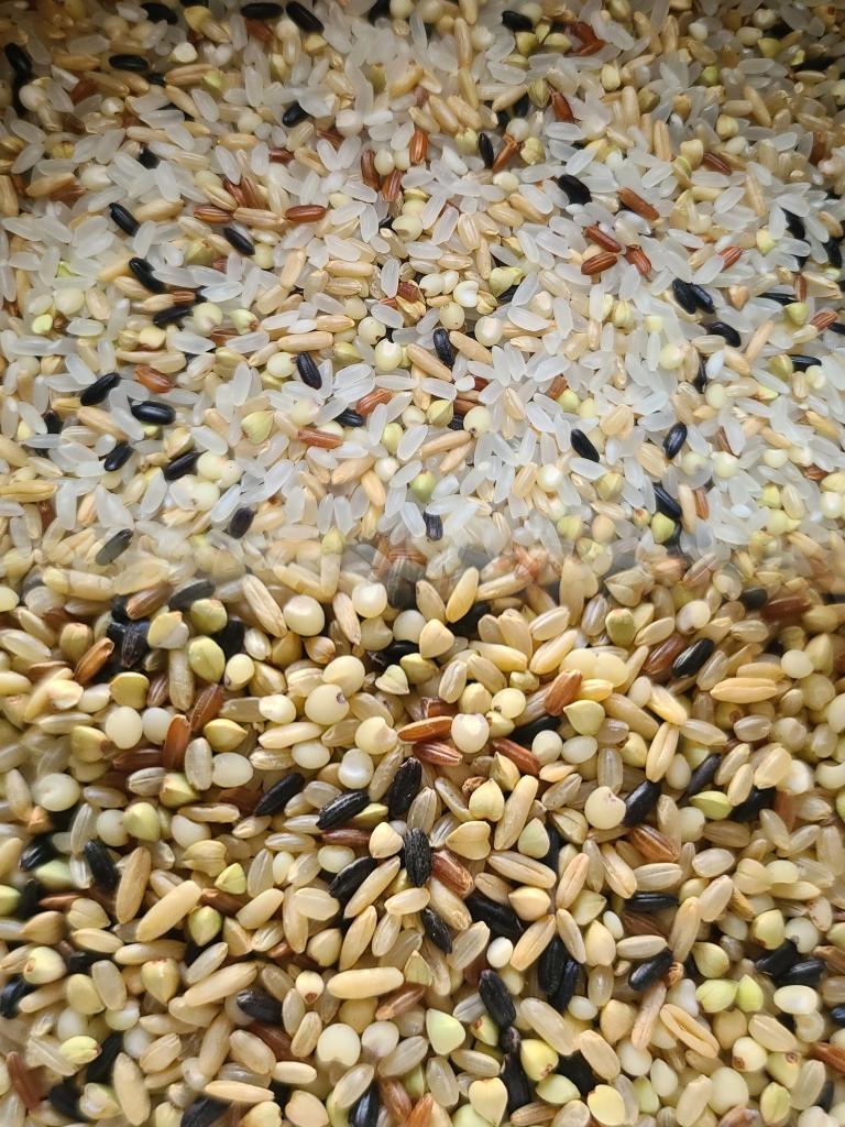 🪭有机七色糙米饭配比『控糖杂粮饭』的做法