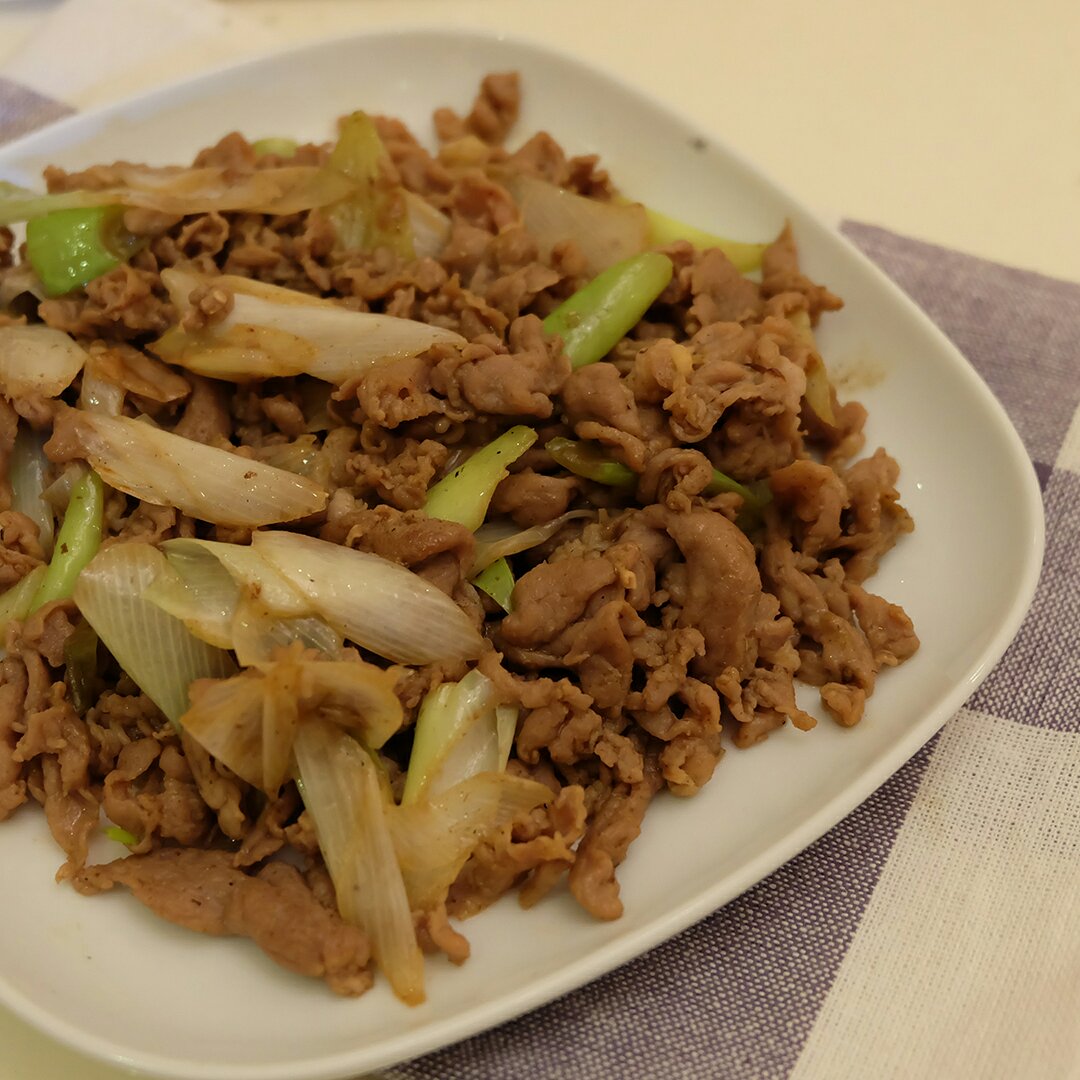 葱爆羊肉