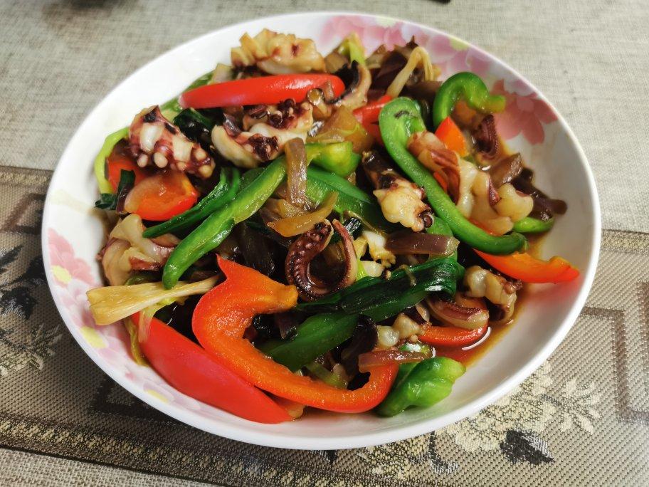 超级下饭菜～爆炒鱿鱼须