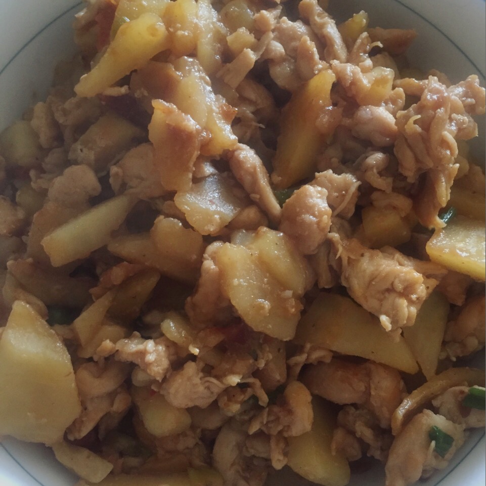 土豆烧鸡（非常下饭哦~）