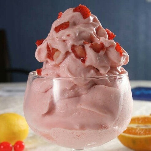懒人版草莓沙冰