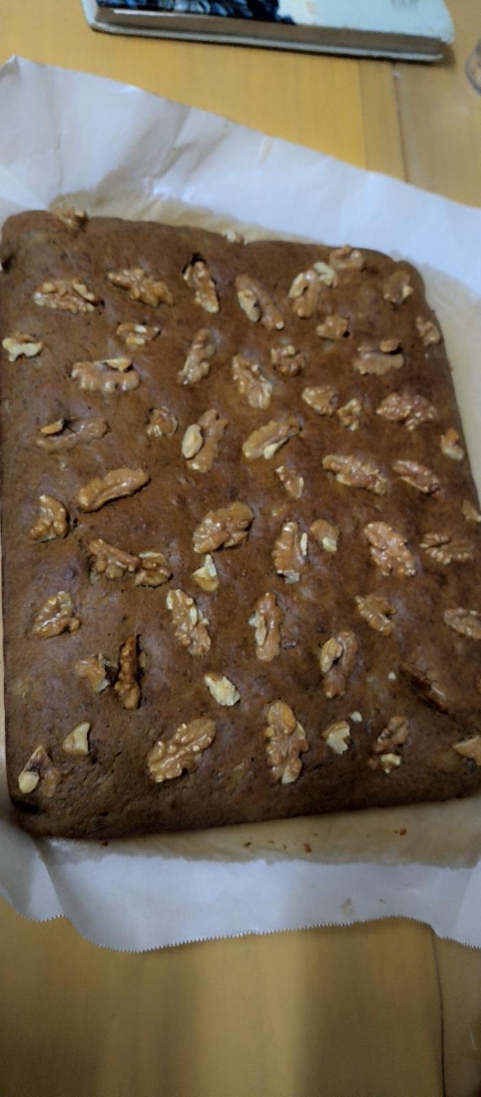 香蕉核桃蛋糕（低油少糖健康版）