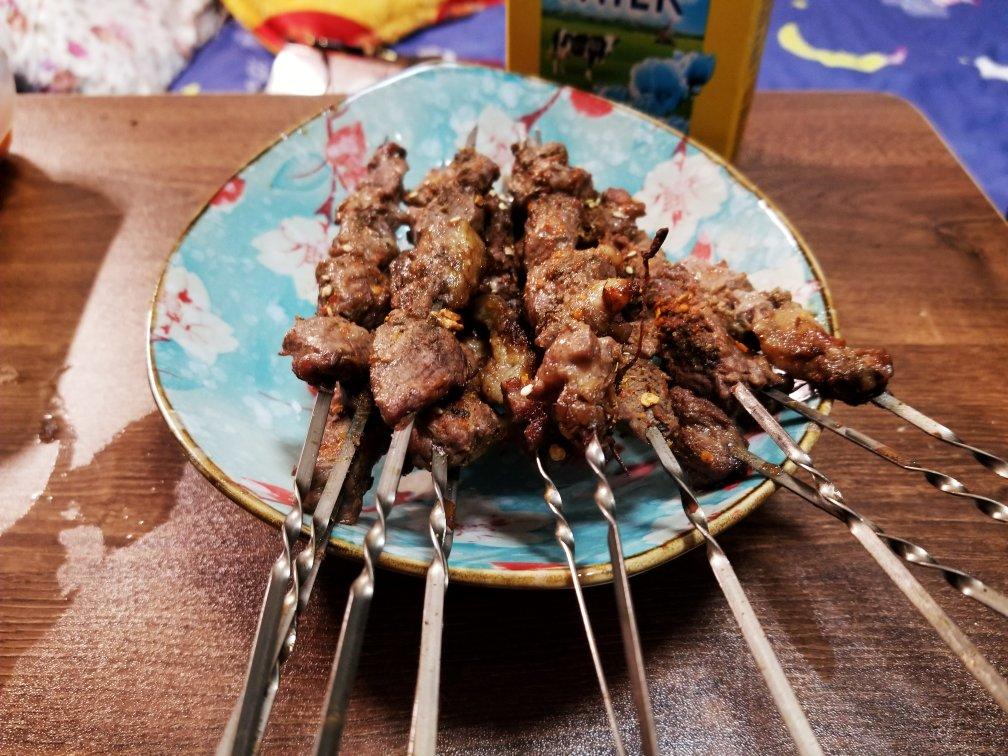 烤箱版新疆羊肉串
