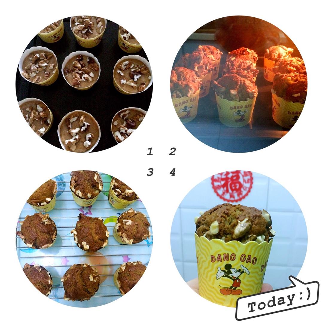 香蕉核桃磅蛋糕 Banana & Walnut Pound Cake