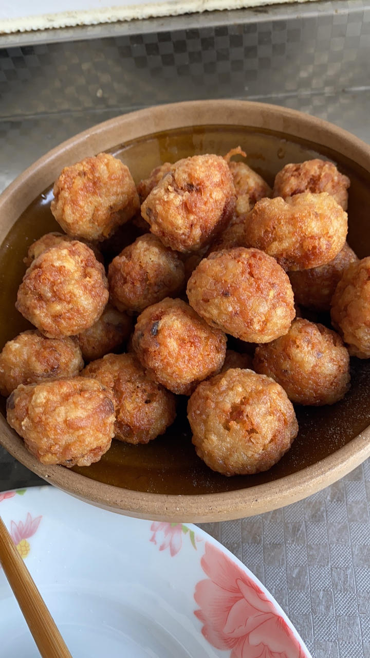 炸糯米圆子