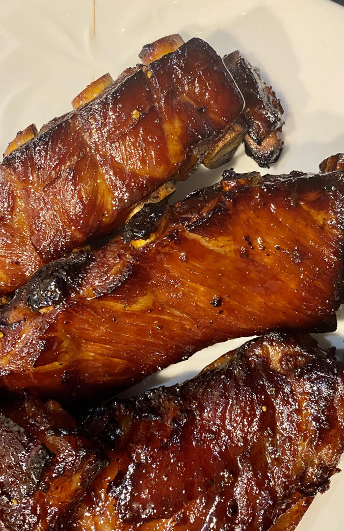 美式烤猪肋排（家庭烤箱版）