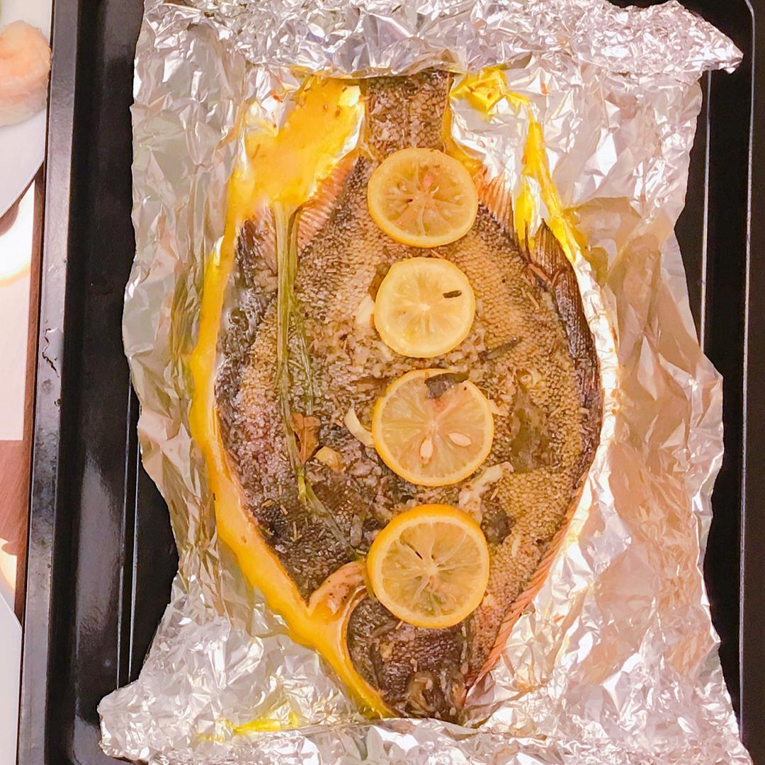 香草柠檬烤鱼