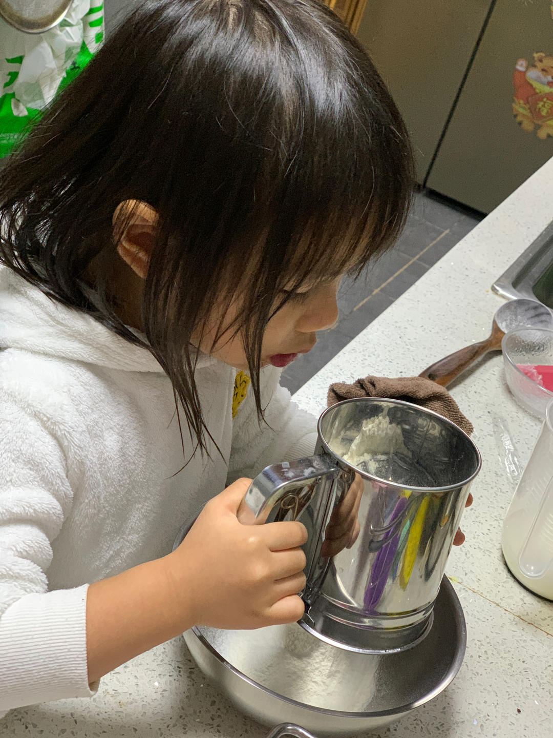 纯奶手撕吐司的做法 步骤1