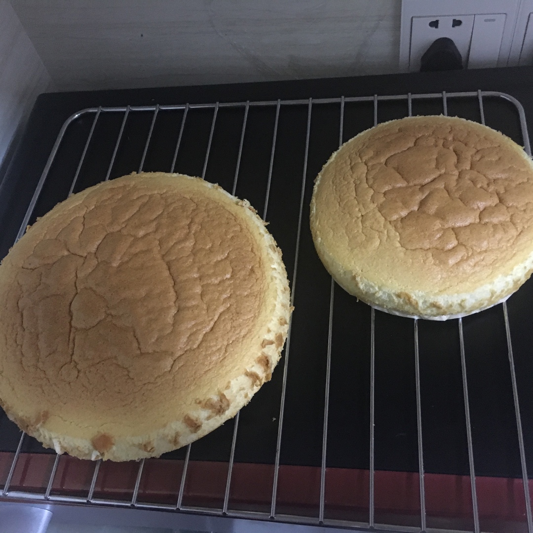 6寸戚风蛋糕（2蛋）