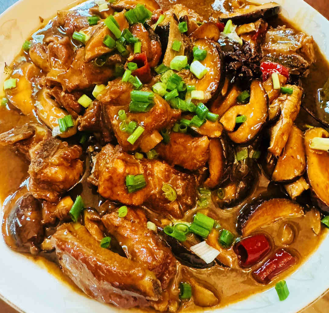 香菇烧排骨