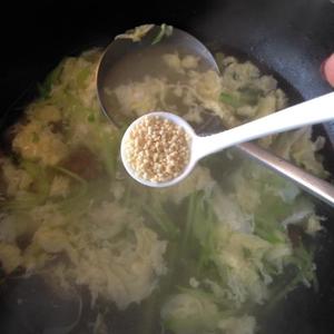 海参黄瓜蛋花汤的做法 步骤14