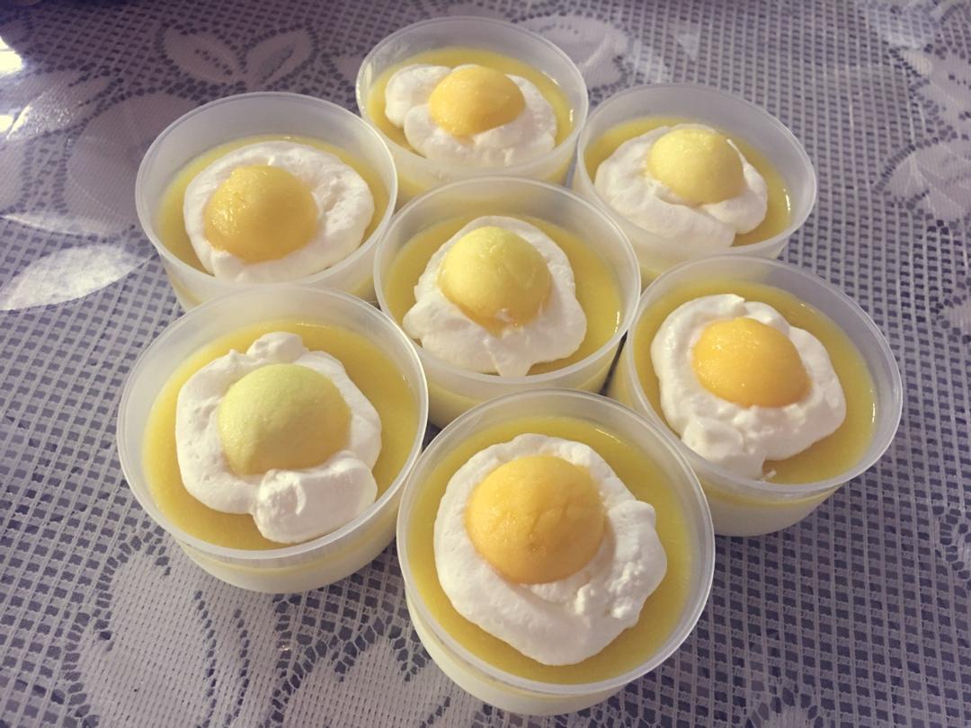 荷包蛋慕斯