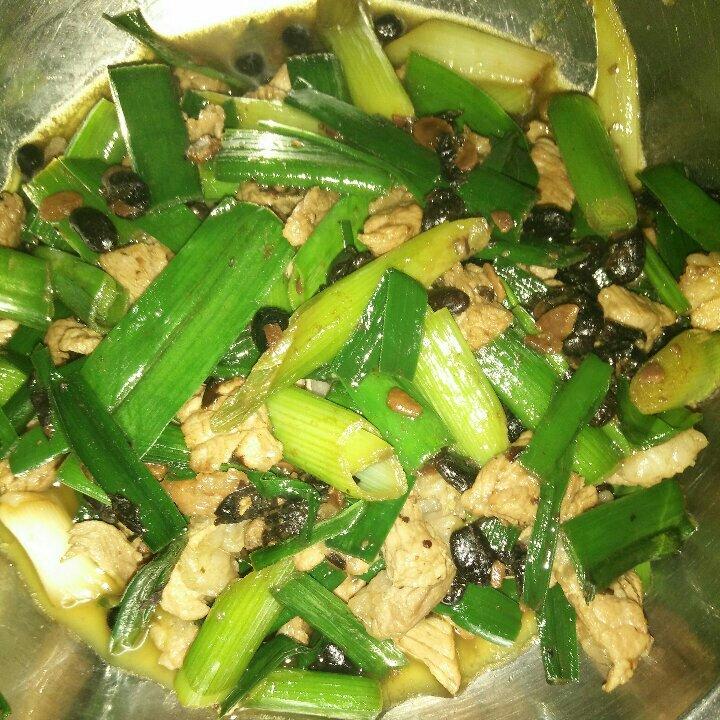 豆豉辣椒炒肉