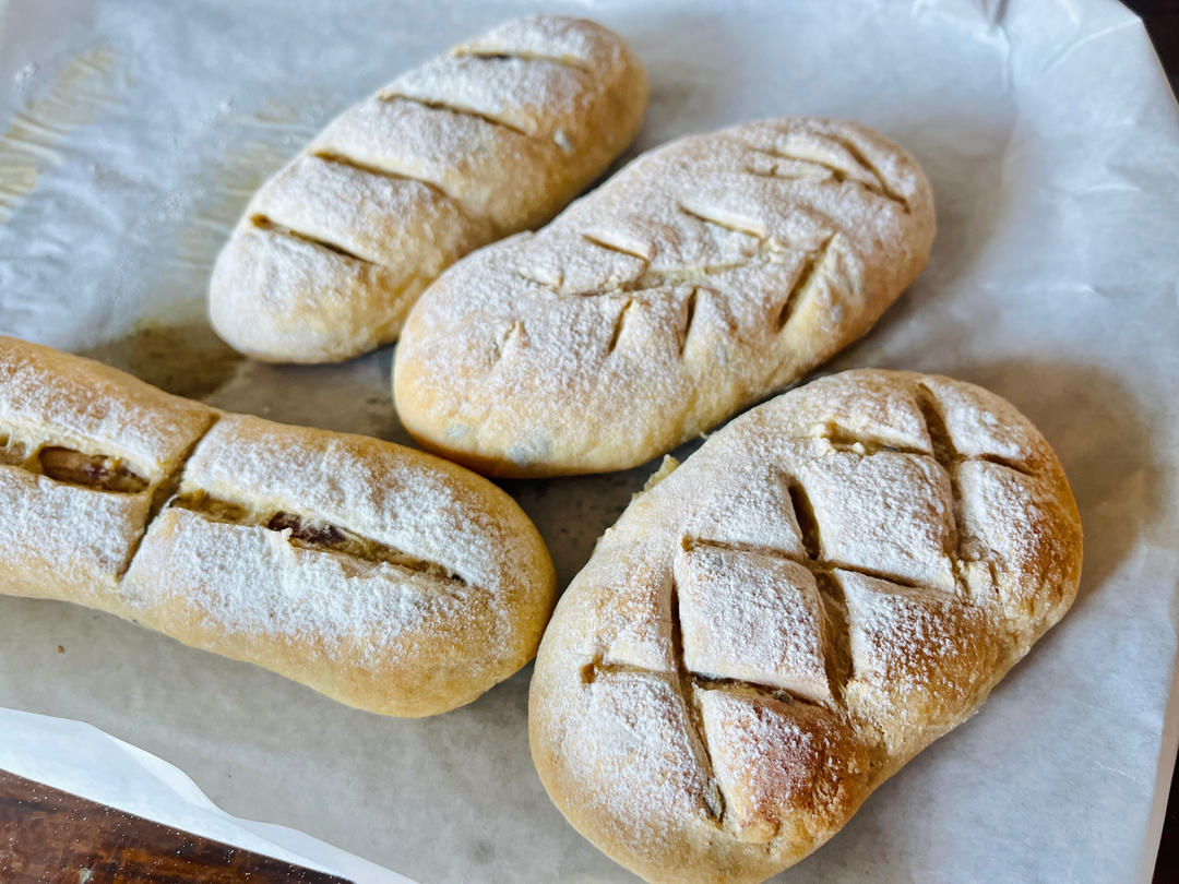 百香果奶酪蜜豆40%全麦面包