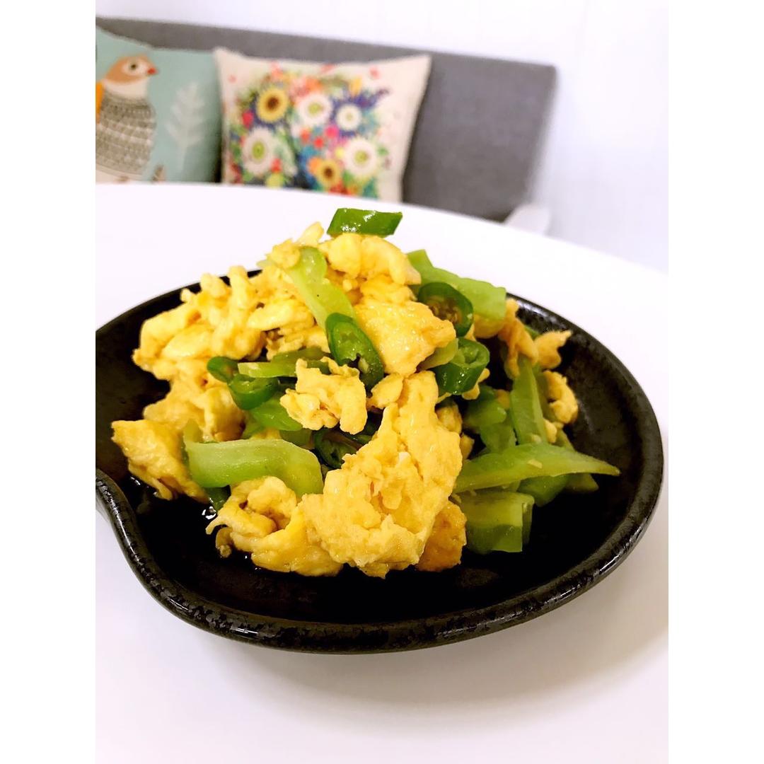 苦瓜炒蛋