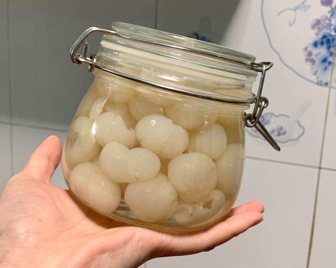 清香的龙眼罐头的做法