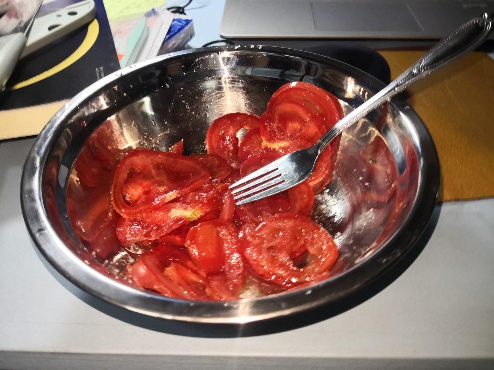 「儿时菜」西红柿拌白糖