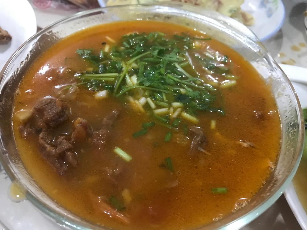 西红柿牛腩
