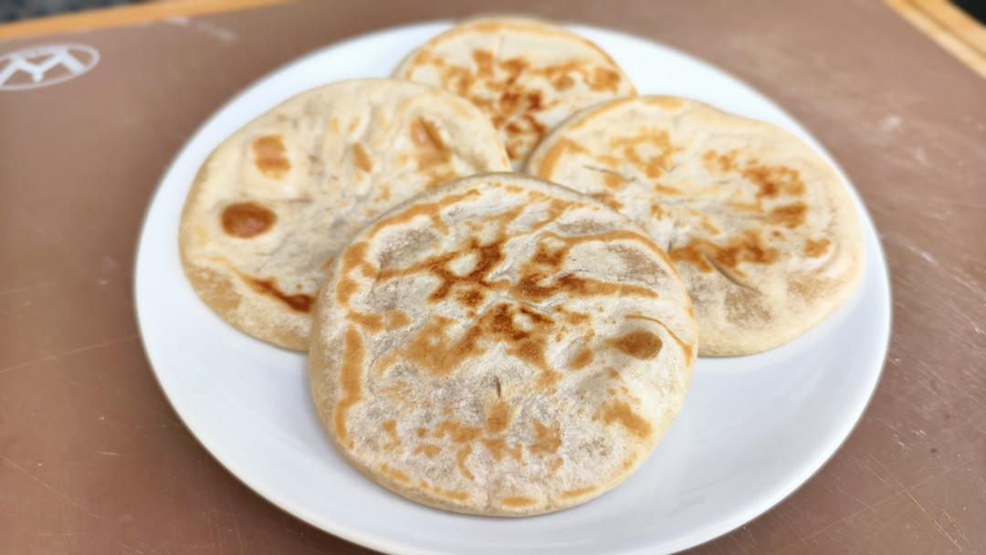 白糖烫面饼