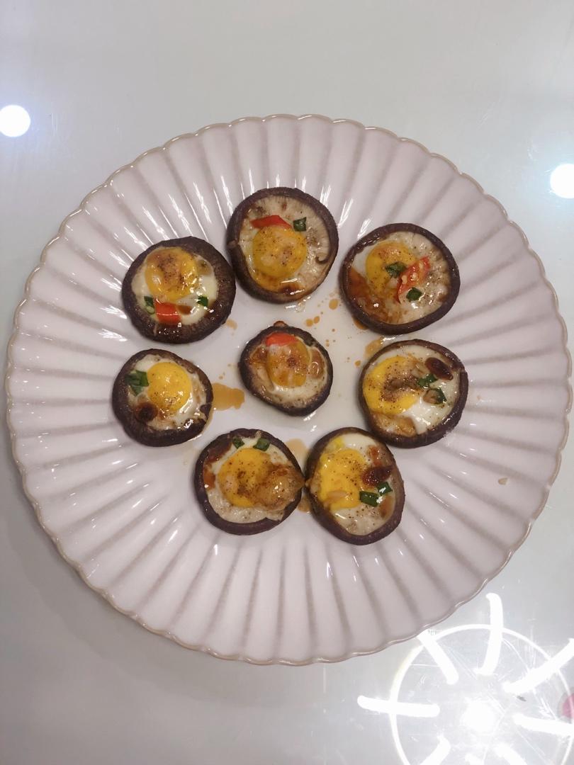 香烤香菇鹌鹑蛋【北鼎烤箱食谱】