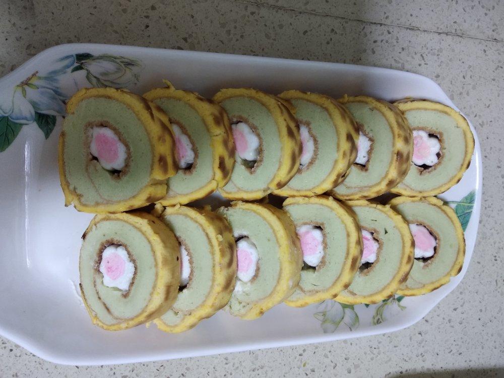 来做漂亮的虎皮蛋糕卷！