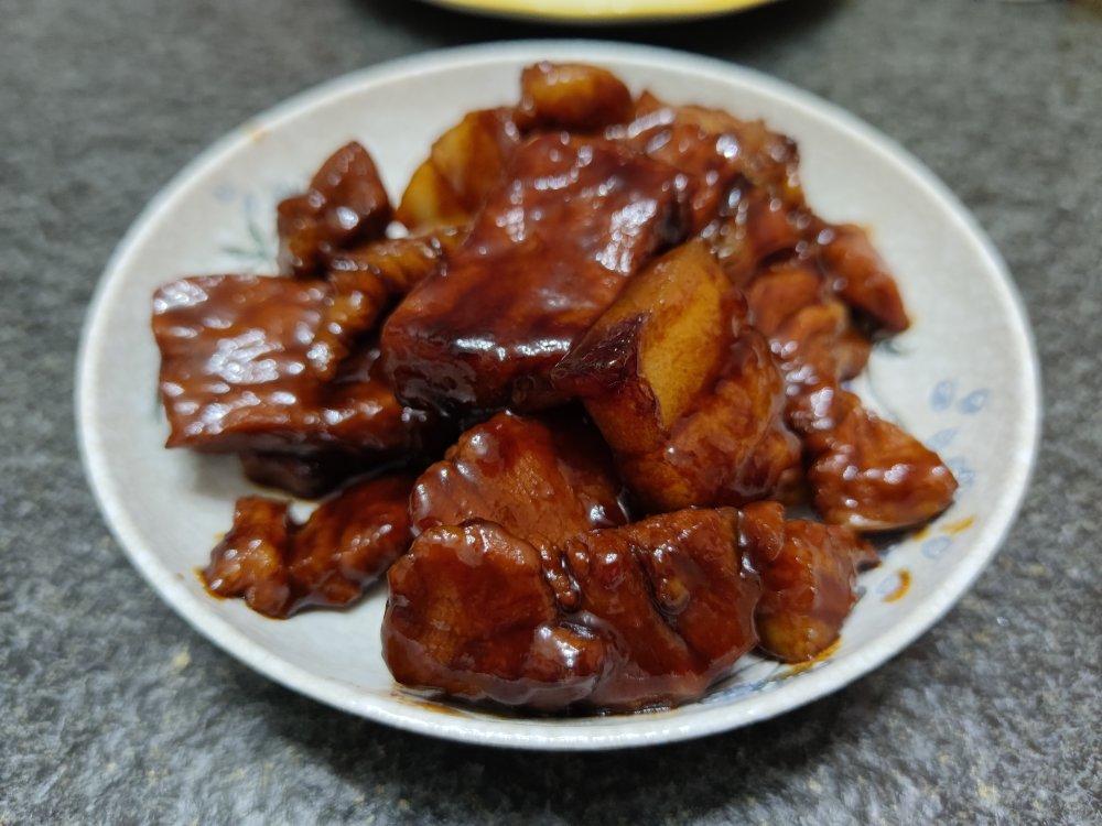 超简单平底锅叉烧肉，多汁味浓不能再快手