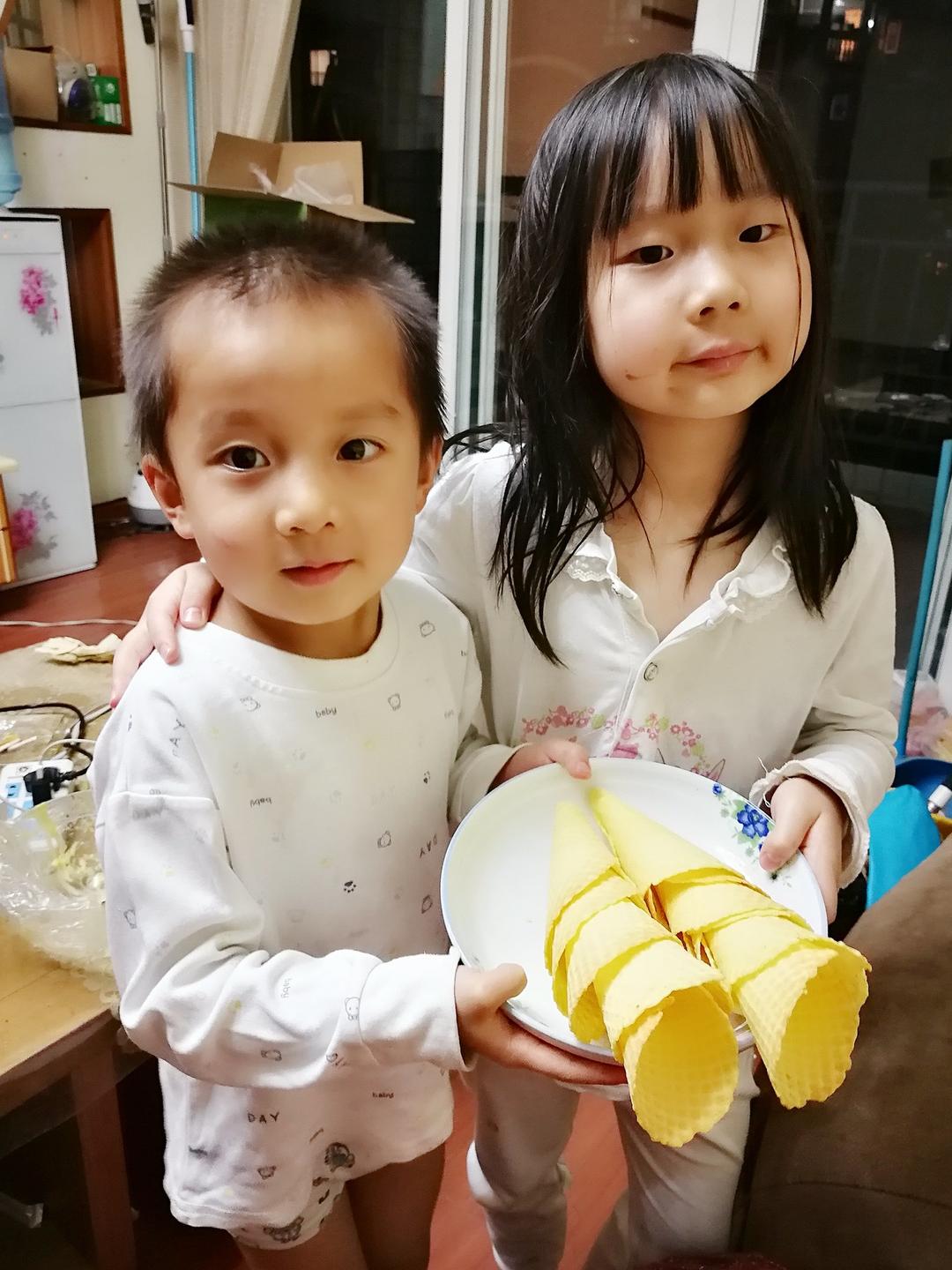 【荷兰饼】＆美味蛋筒冰激淋