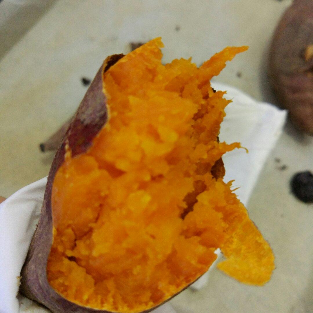 【烤箱版烤红薯】