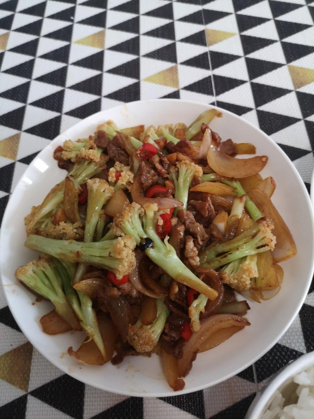 不用干锅的花菜(不舔碗算我输)