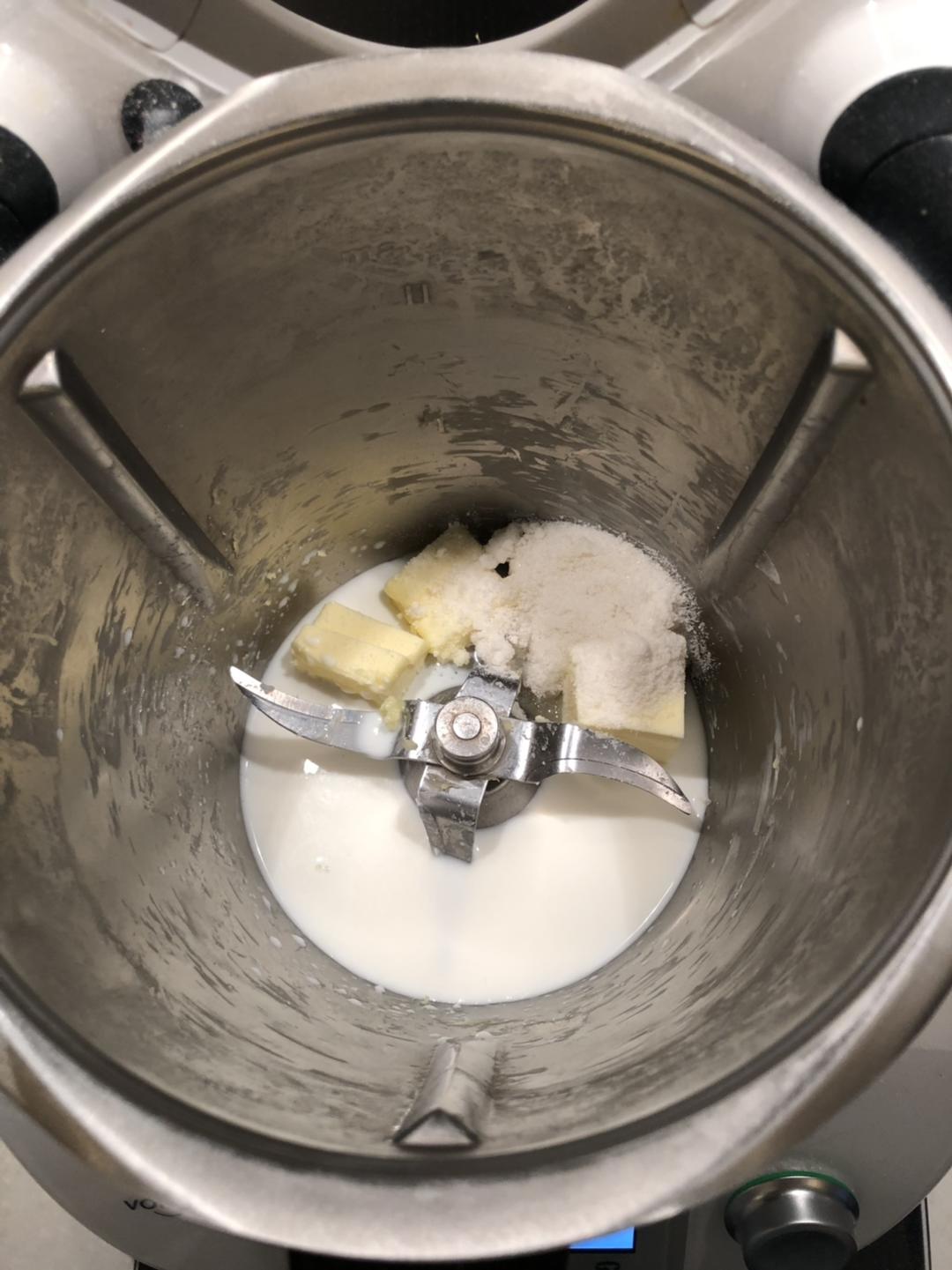 纯奶手撕吐司的做法 步骤1