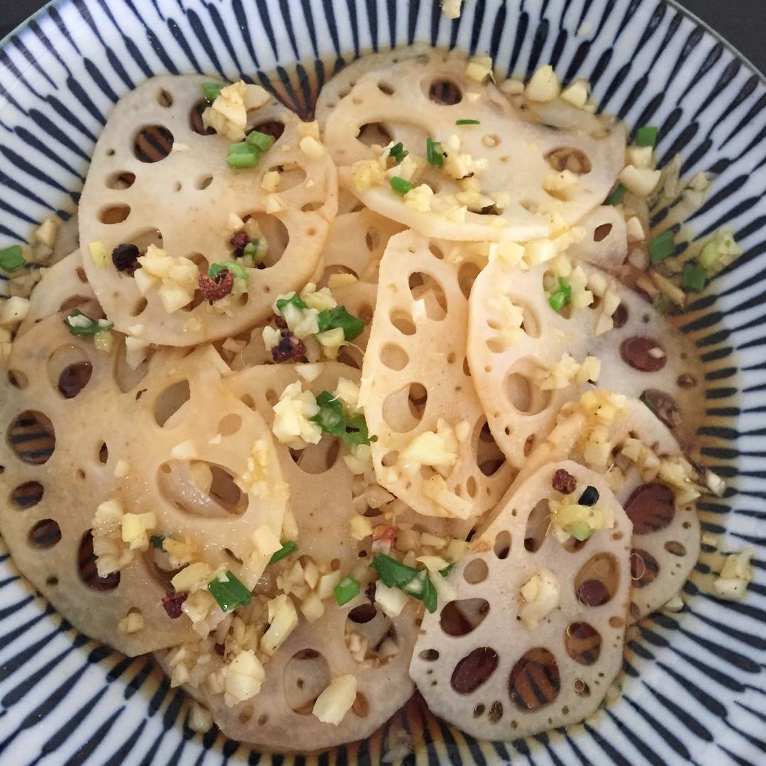 凉拌藕片