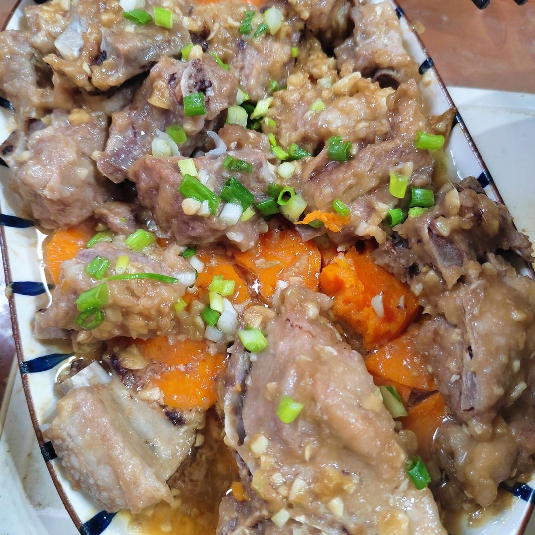 蒜蓉蒸排骨