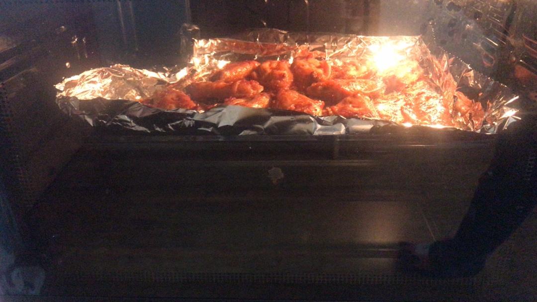 新奥尔良烤鸡翅（烤箱版）