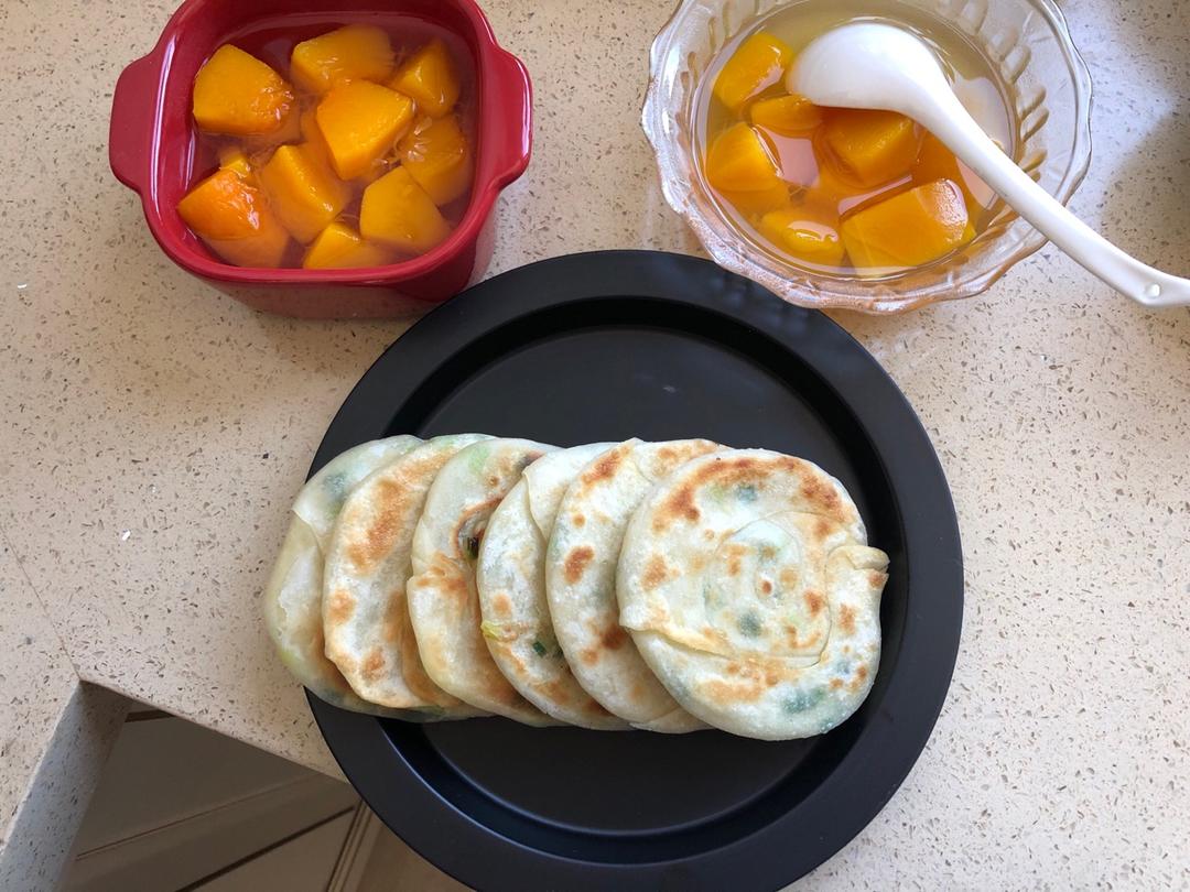 饺子皮葱油饼