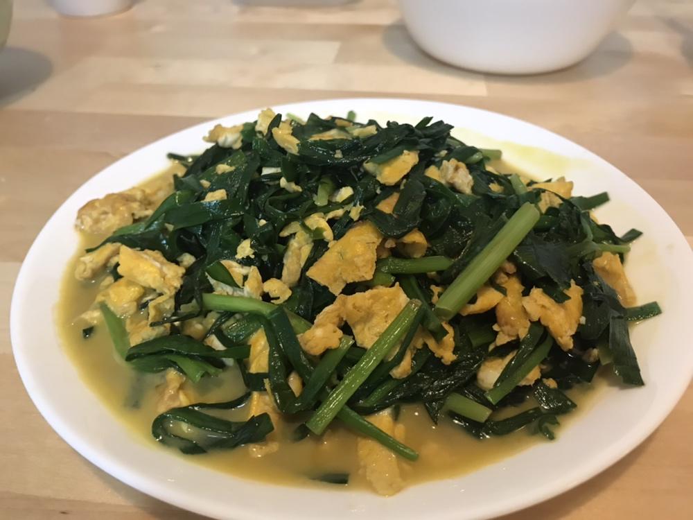 韭菜炒鸡蛋