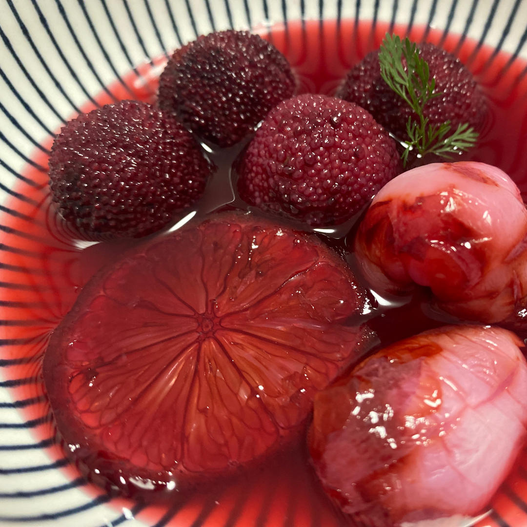 故宫同款：杨梅荔枝冰饮