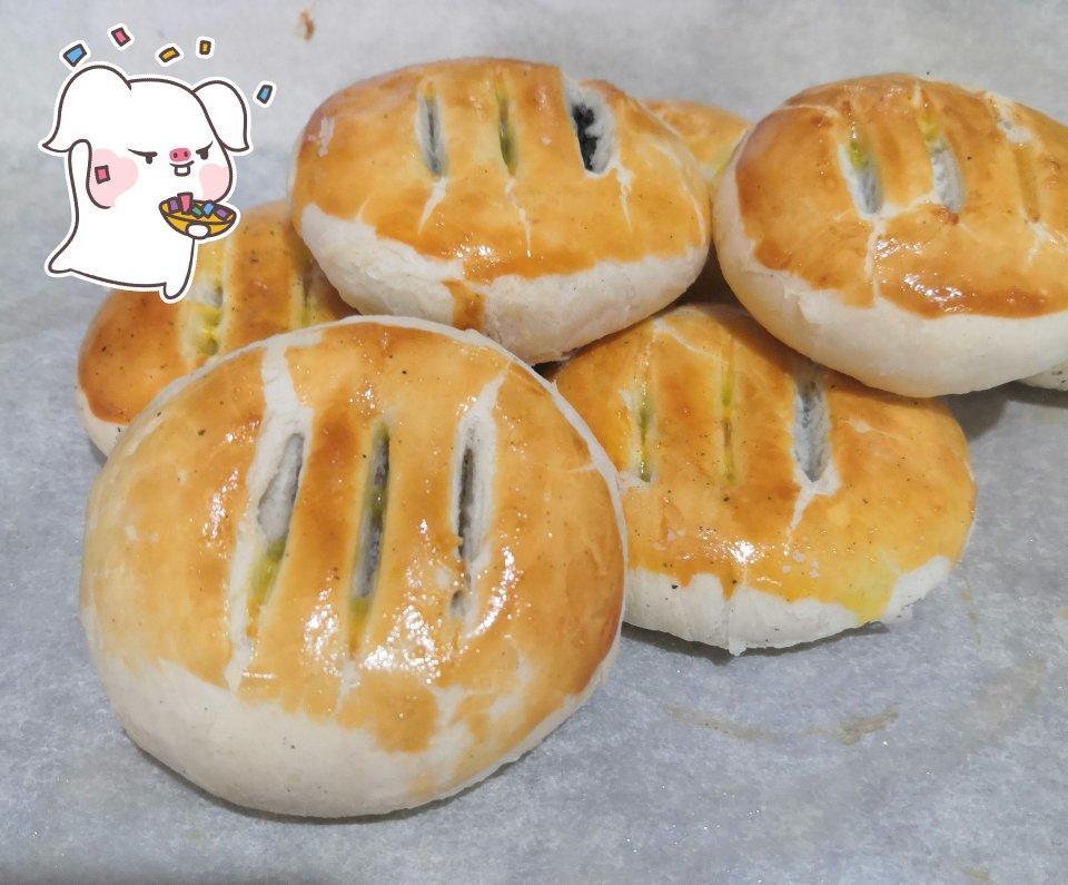 芝麻花生香酥饼（植物油版）