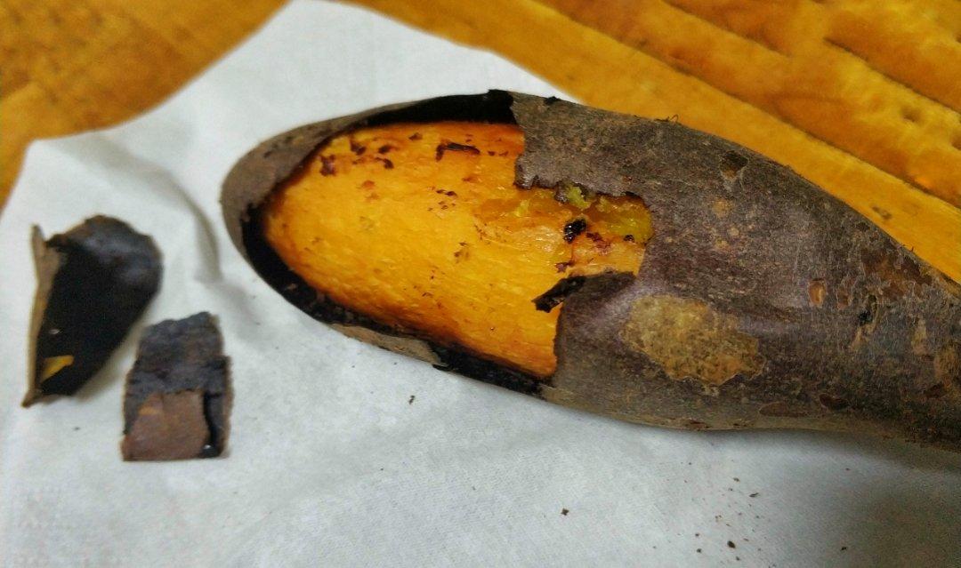 【烤箱版烤红薯】