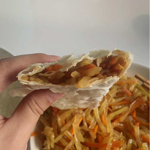 用来卷饼的土豆丝