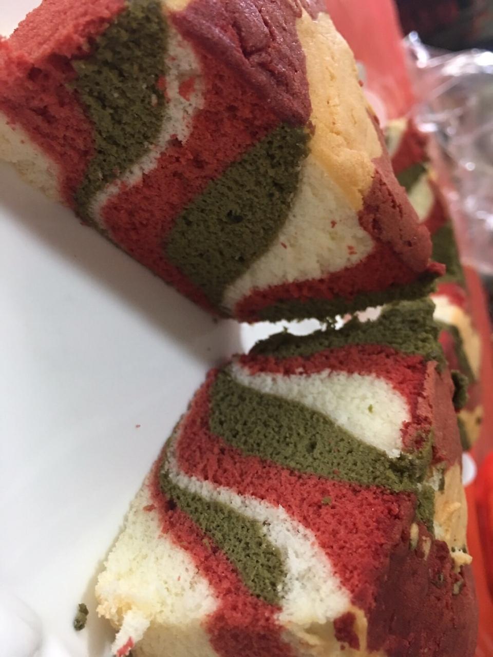 迷彩戚风蛋糕（六寸）