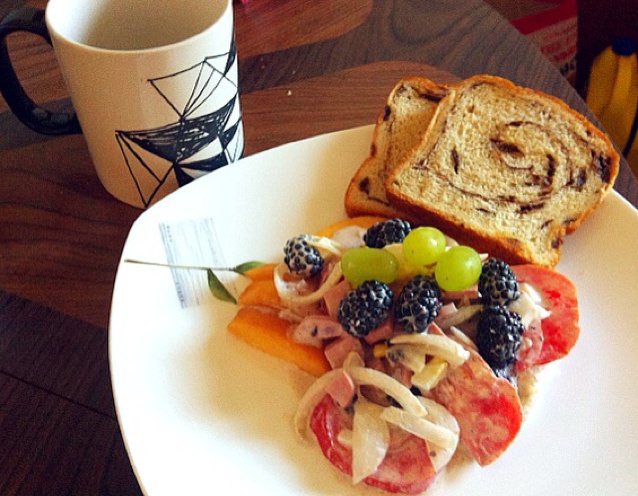 不幻想减肥的早餐日常