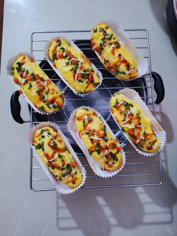 火腿肉松芝士面包