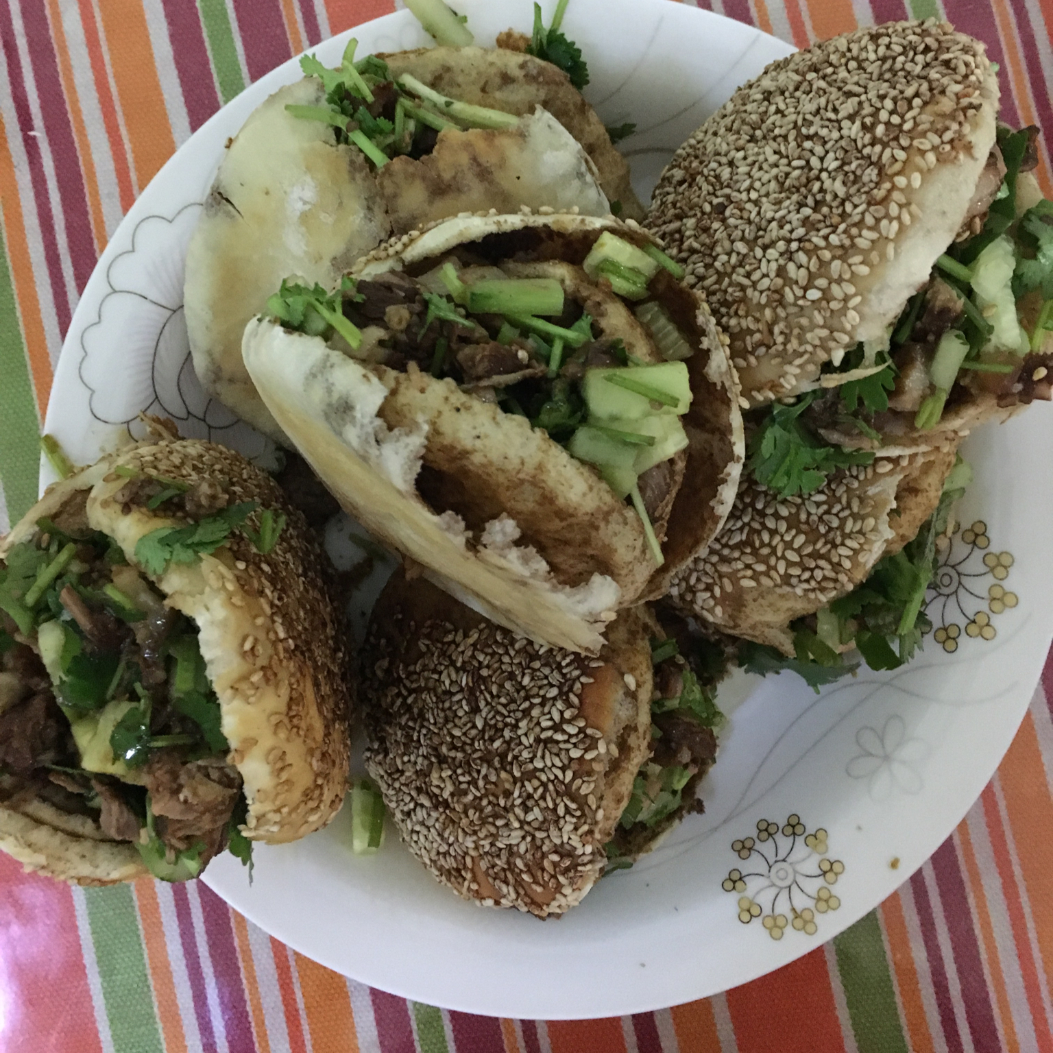 烤箱版麻酱烧饼