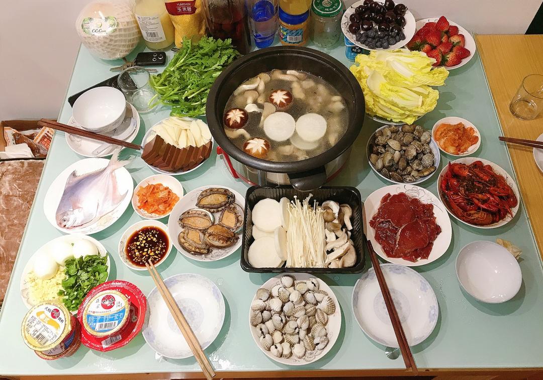 自制麻辣重庆火锅