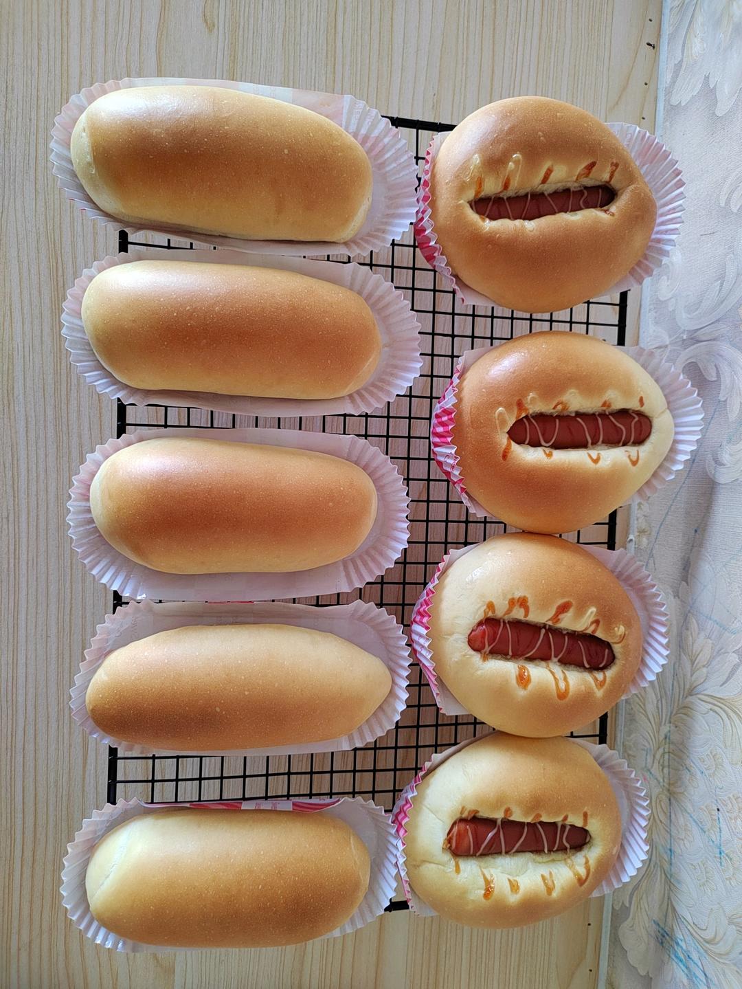 汤种豆沙面包