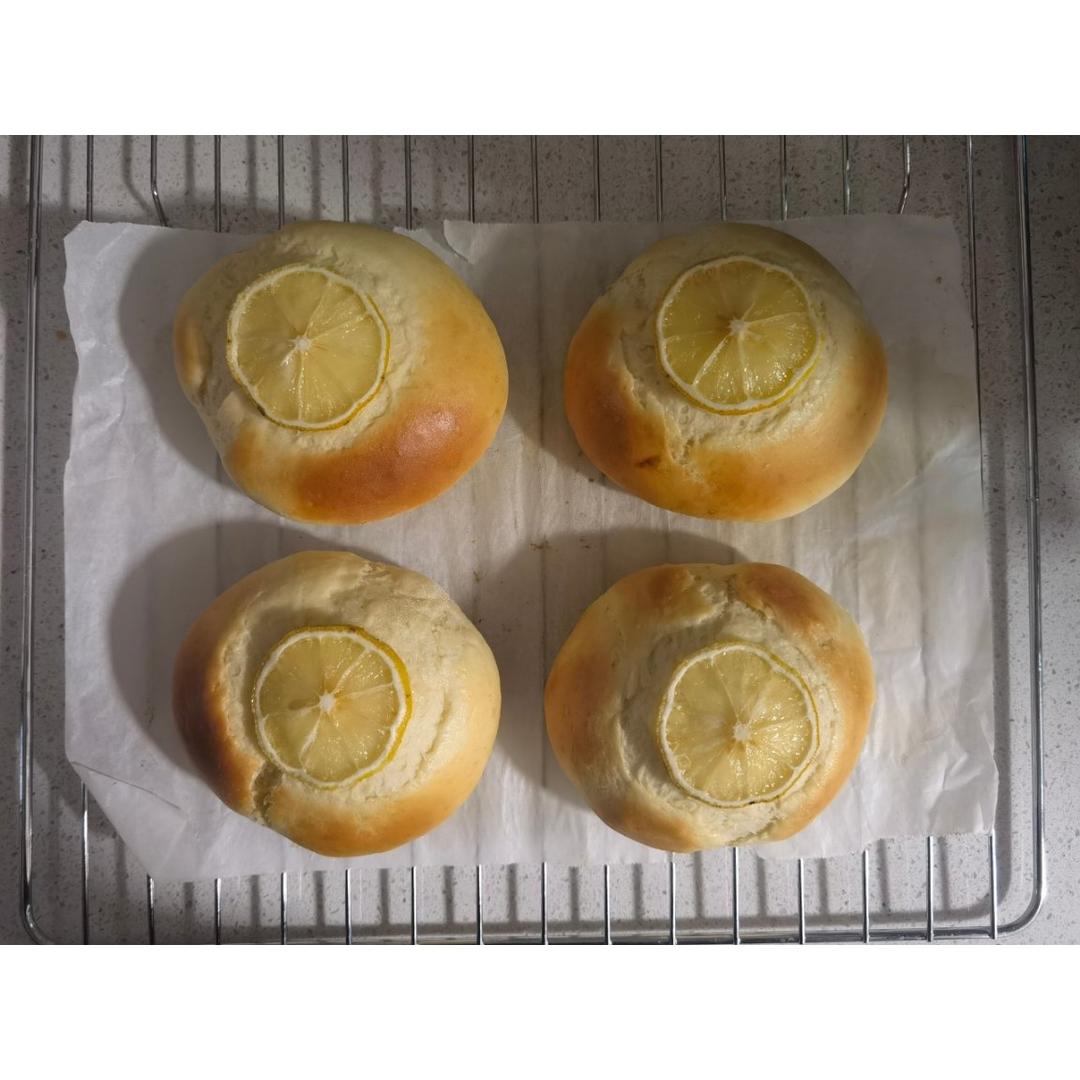 特特特别清新的柠檬酸奶面包，我爱！