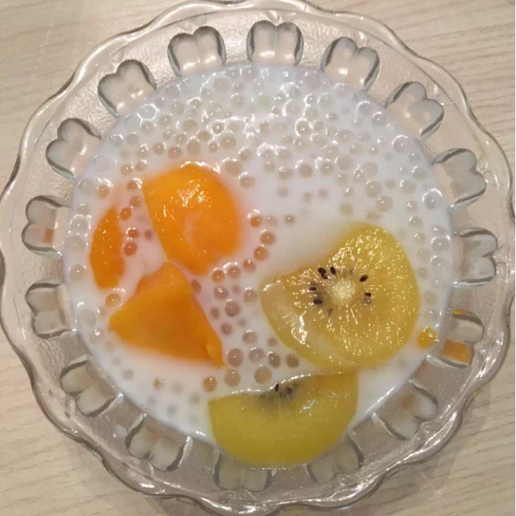 芒果椰汁西米露