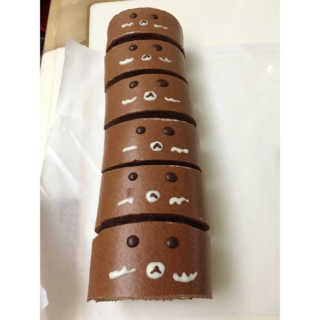 萌熊可可蛋糕卷