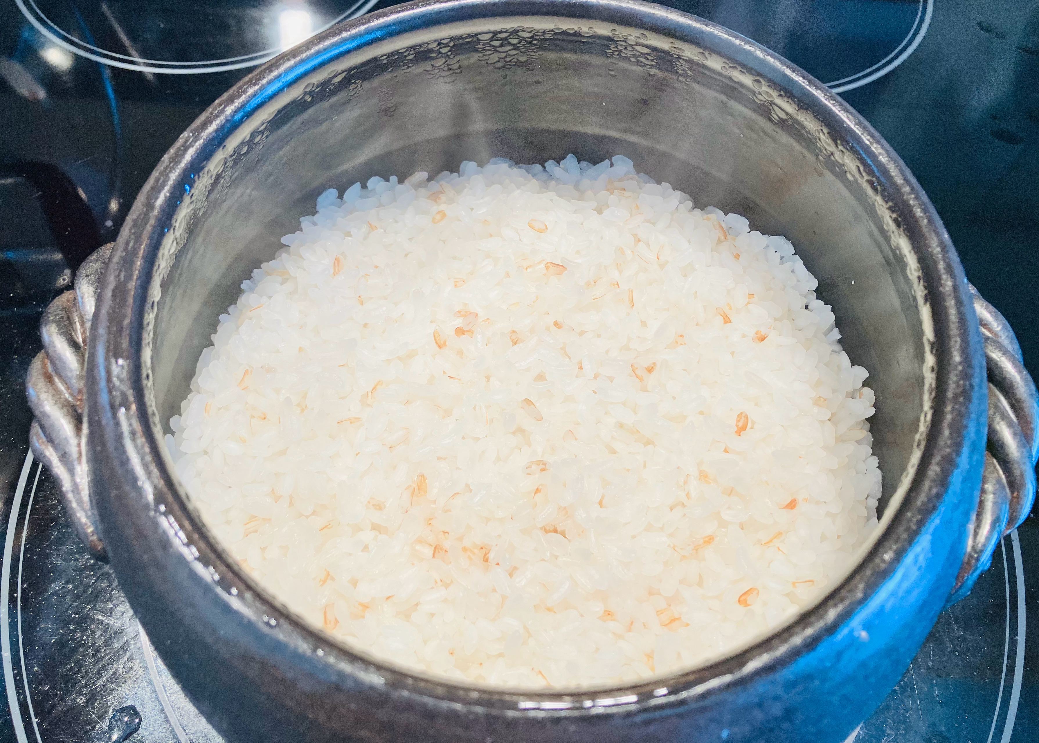 #373万古烧土锅-白米饭的做法 步骤7